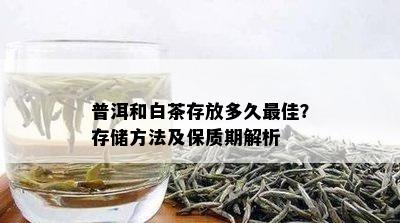 普洱和白茶存放多久更佳？存储方法及保质期解析