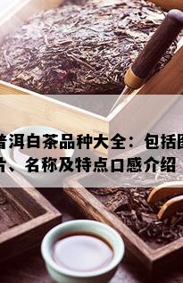 普洱白茶品种大全：包括图片、名称及特点口感介绍