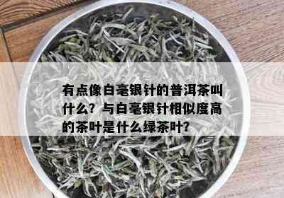 有点像白毫银针的普洱茶叫什么？与白毫银针相似度高的茶叶是什么绿茶叶？