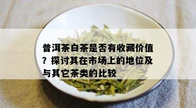 普洱茶白茶是否有收藏价值？探讨其在市场上的地位及与其它茶类的比较