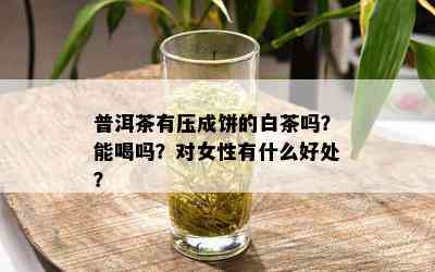 普洱茶有压成饼的白茶吗？能喝吗？对女性有什么好处？