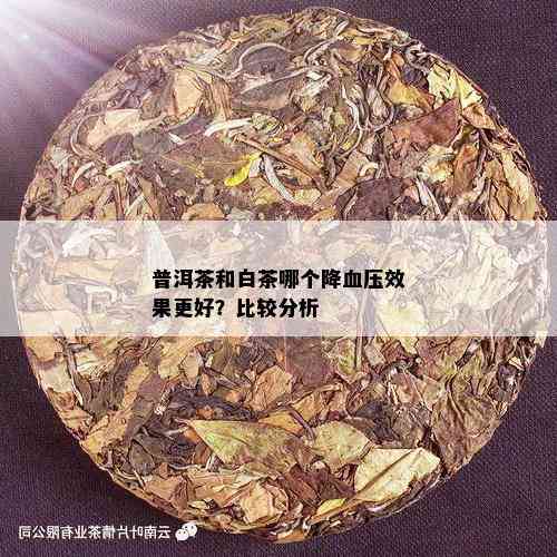 普洱茶和白茶哪个降血压效果更好？比较分析