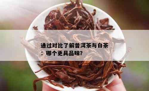 通过对比了解普洱茶与白茶：哪个更具品味？