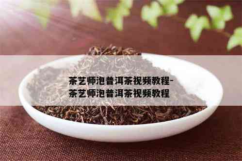 茶艺师泡普洱茶视频教程-茶艺师泡普洱茶视频教程