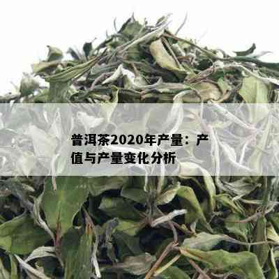 普洱茶2020年产量：产值与产量变化分析