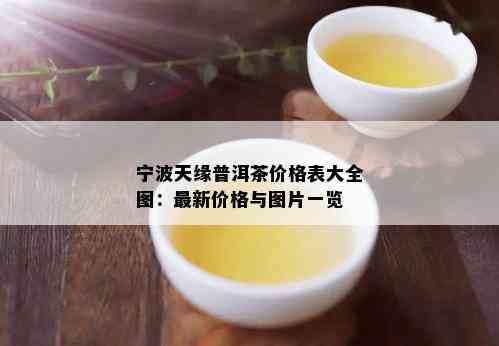 宁波天缘普洱茶价格表大全图：最新价格与图片一览