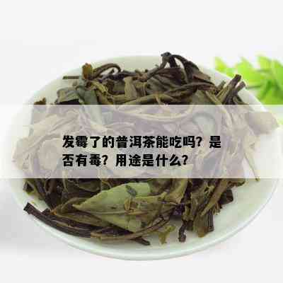 发霉了的普洱茶能吃吗？是否有？用途是什么？