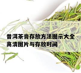 普洱茶膏存放方法图示大全高清图片与存放时间