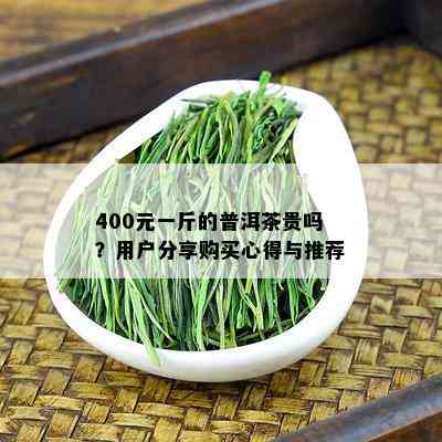 400元一斤的普洱茶贵吗？用户分享购买心得与推荐