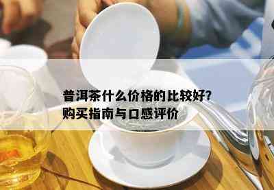 普洱茶什么价格的比较好？购买指南与口感评价