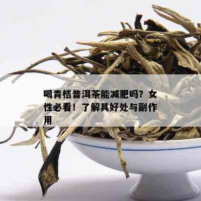 喝青桔普洱茶能减肥吗？女性必看！了解其好处与副作用