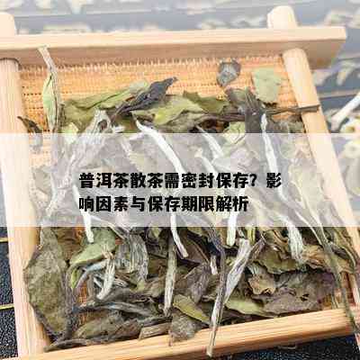 普洱茶散茶需密封保存？影响因素与保存期限解析