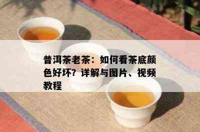 普洱茶老茶：如何看茶底颜色好坏？详解与图片、视频教程