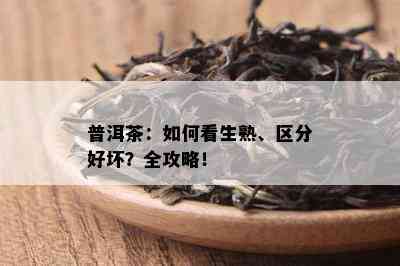 普洱茶：如何看生熟、区分好坏？全攻略！