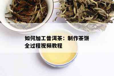 如何加工普洱茶：制作茶饼全过程视频教程