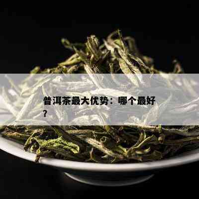 普洱茶更大优势：哪个更好？