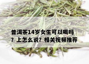 普洱茶14岁女生可以喝吗？上怎么说？相关视频推荐