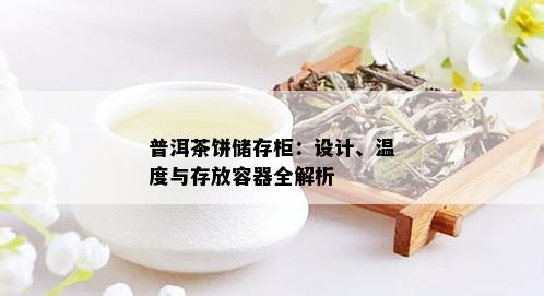 普洱茶饼储存柜：设计、温度与存放容器全解析