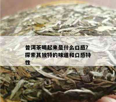 普洱茶喝起来是什么口感？探索其独特的味道和口感特性