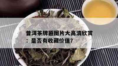 普洱茶牌匾图片大高清欣赏：是否有收藏价值？