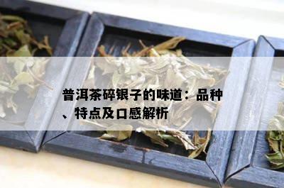 普洱茶碎银子的味道：品种、特点及口感解析