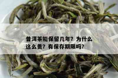 普洱茶能保留几年？为什么这么贵？有保存期限吗？