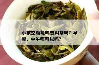 小孩空腹能喝普洱茶吗？早餐、中午都可以吗？