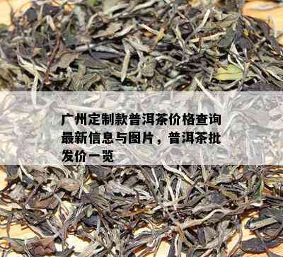 广州定制款普洱茶价格查询最新信息与图片，普洱茶批发价一览