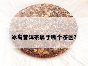 冰岛普洱茶属于哪个茶区？