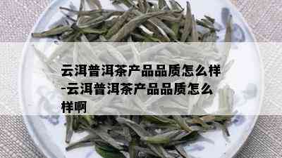 云洱普洱茶产品品质怎么样-云洱普洱茶产品品质怎么样啊