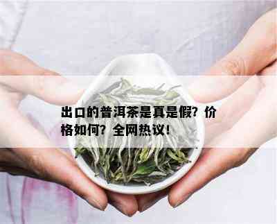 出口的普洱茶是真是假？价格如何？全网热议！