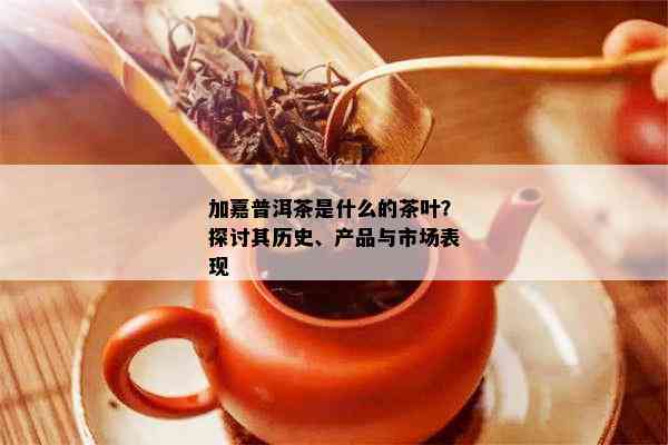 加嘉普洱茶是什么的茶叶？探讨其历史、产品与市场表现