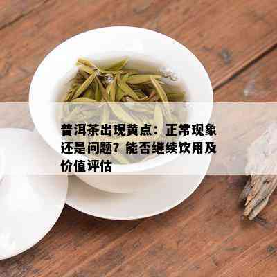 普洱茶出现黄点：正常现象还是问题？能否继续饮用及价值评估