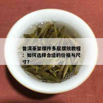 普洱茶架摆件多层摆放教程：如何选择合适的价格与尺寸？