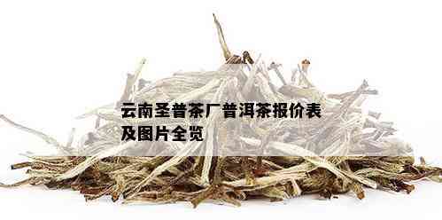 云南圣普茶厂普洱茶报价表及图片全览