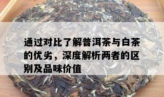 通过对比了解普洱茶与白茶的优劣，深度解析两者的区别及品味价值