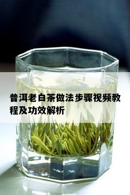 普洱老白茶做法步骤视频教程及功效解析