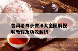 普洱老白茶做法大全图解视频教程及功效解析