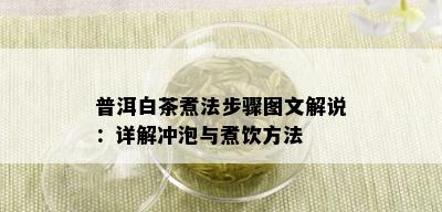 普洱白茶煮法步骤图文解说：详解冲泡与煮饮方法