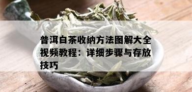 普洱白茶收纳方法图解大全视频教程：详细步骤与存放技巧