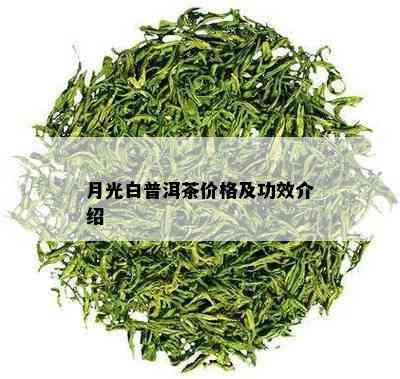 月光白普洱茶价格及功效介绍