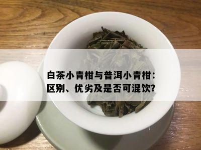 白茶小青柑与普洱小青柑：区别、优劣及是否可混饮？