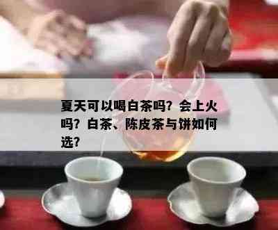 夏天可以喝白茶吗？会上火吗？白茶、陈皮茶与饼如何选？