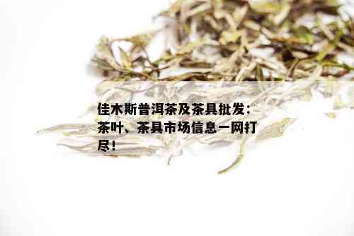 佳木斯普洱茶及茶具批发：茶叶、茶具市场信息一网打尽！