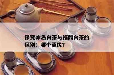 探究冰岛白茶与福鼎白茶的区别：哪个更优？