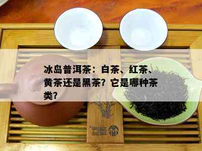 冰岛普洱茶：白茶、红茶、黄茶还是黑茶？它是哪种茶类？