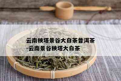 云南秧塔景谷大白茶普洱茶-云南景谷秧塔大白茶