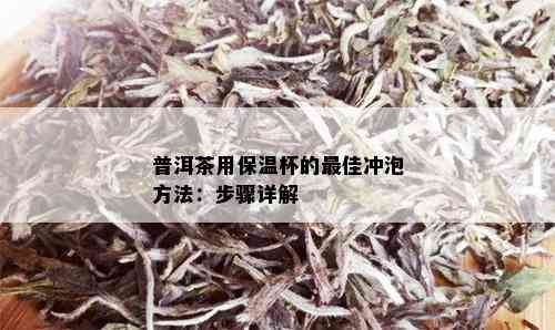 普洱茶用保温杯的更佳冲泡方法：步骤详解