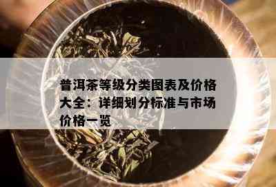 普洱茶等级分类图表及价格大全：详细划分标准与市场价格一览