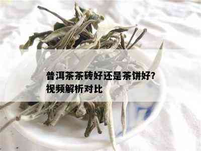 普洱茶茶砖好还是茶饼好？视频解析对比